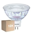 Mehrfachpackung 10x Philips Master LED Spot GU5.3 MR16 7.5W 621lm 36D - 922-927 Dim To Warm | Höchste Farbwiedergabe - Dimmbar - Ersatz Für 50W